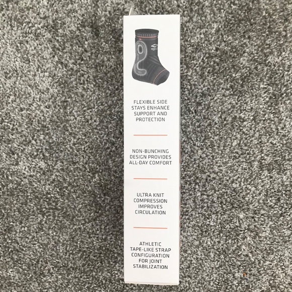 Shock Doctor Ultra Knit ankle brace with stays & figure 6 straps large level 3 - Picture 13 of 15